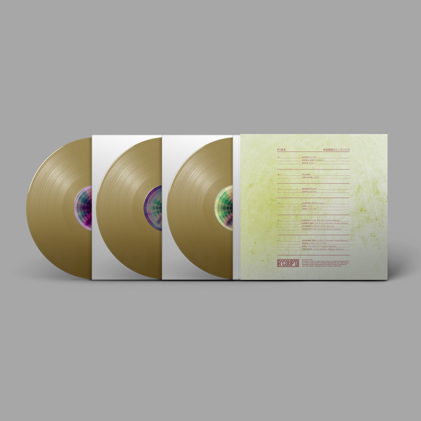 Hard Believer (10 Year Anniversary Edition) - 3LP Metallic Sand vinyl - LIMITED EDITION