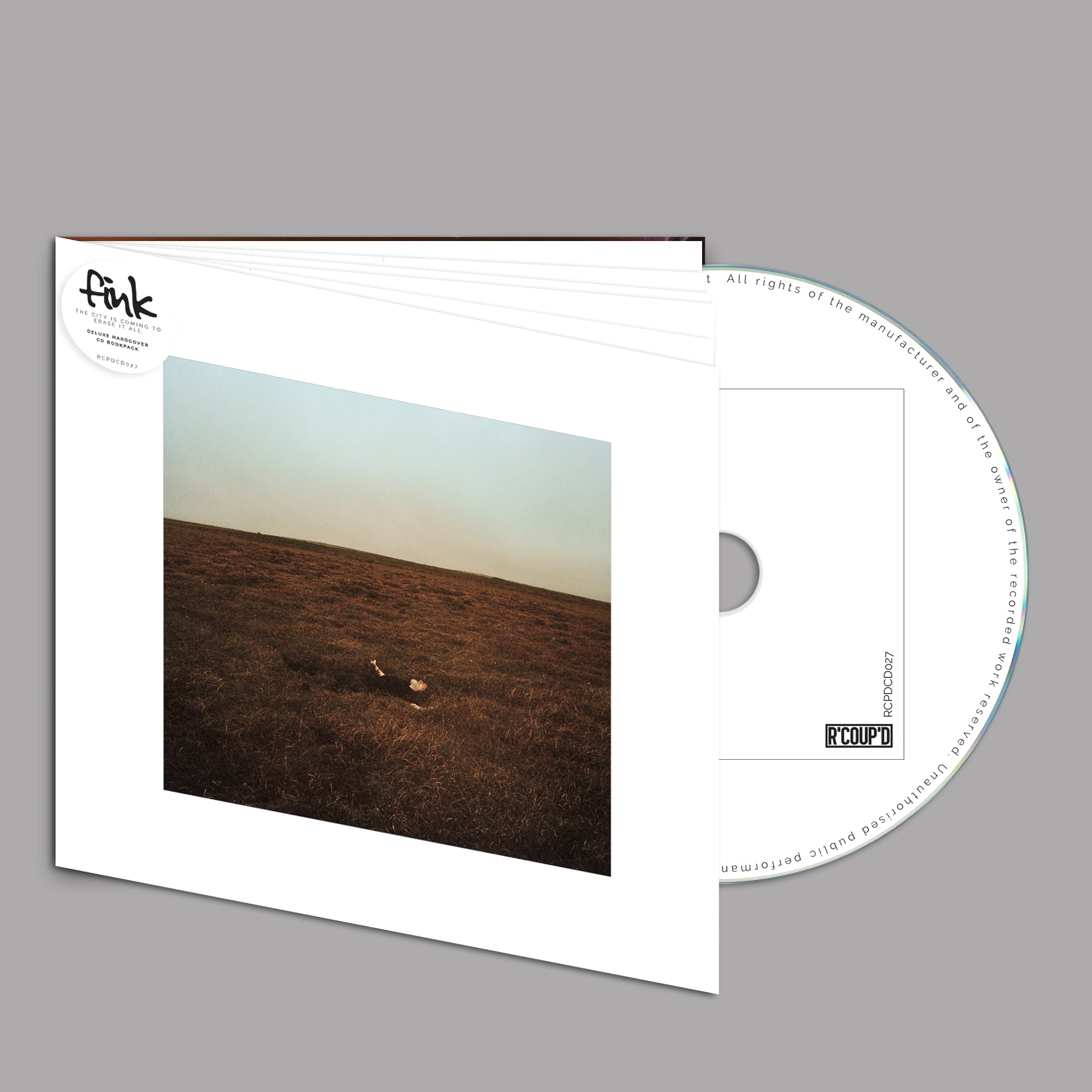 The City Is Coming To Erase It All – CD – Fink Store