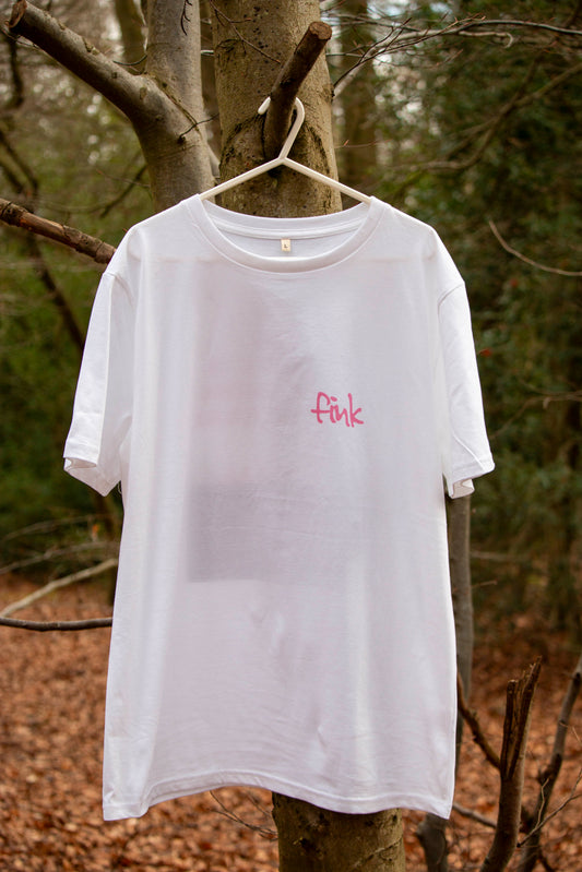 Tin Mine Album Title Tee - White